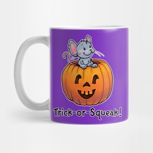 Trick-or-Squeak Halloween Mouse WO Mug